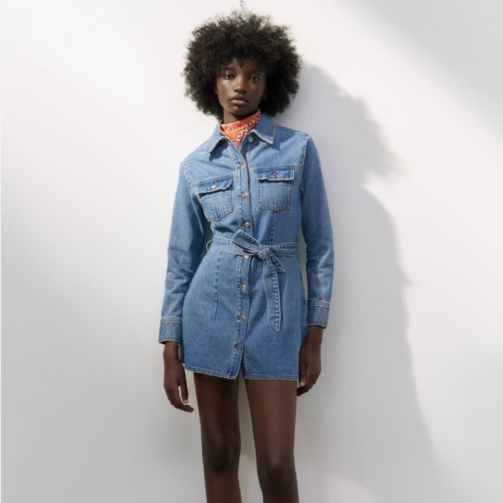 Zara denim dress